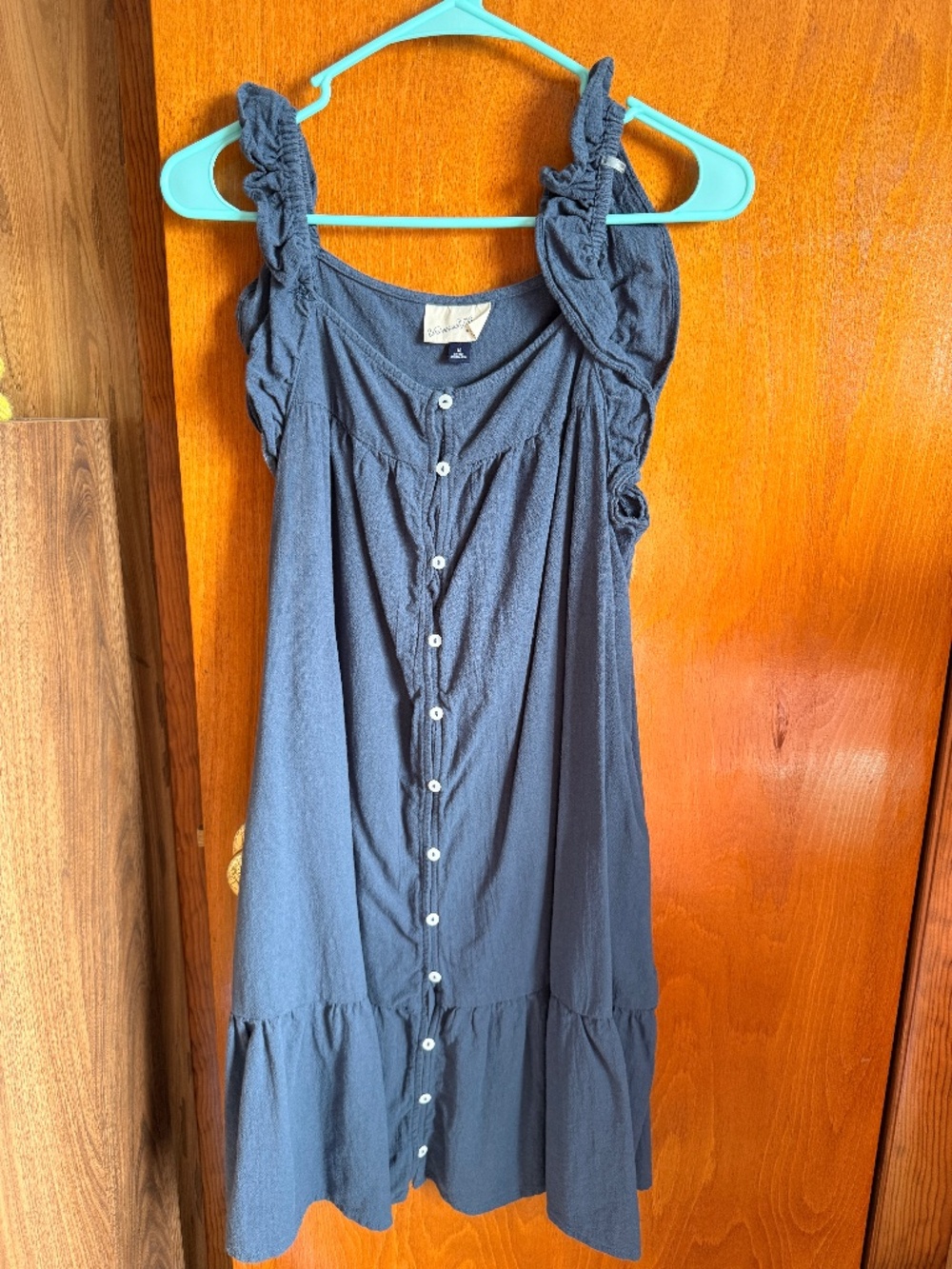 Universal Thread Button-front Mini Dress